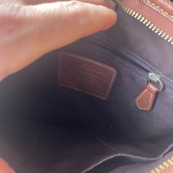 Brown Coach crossbody - Picture 4 of 5
